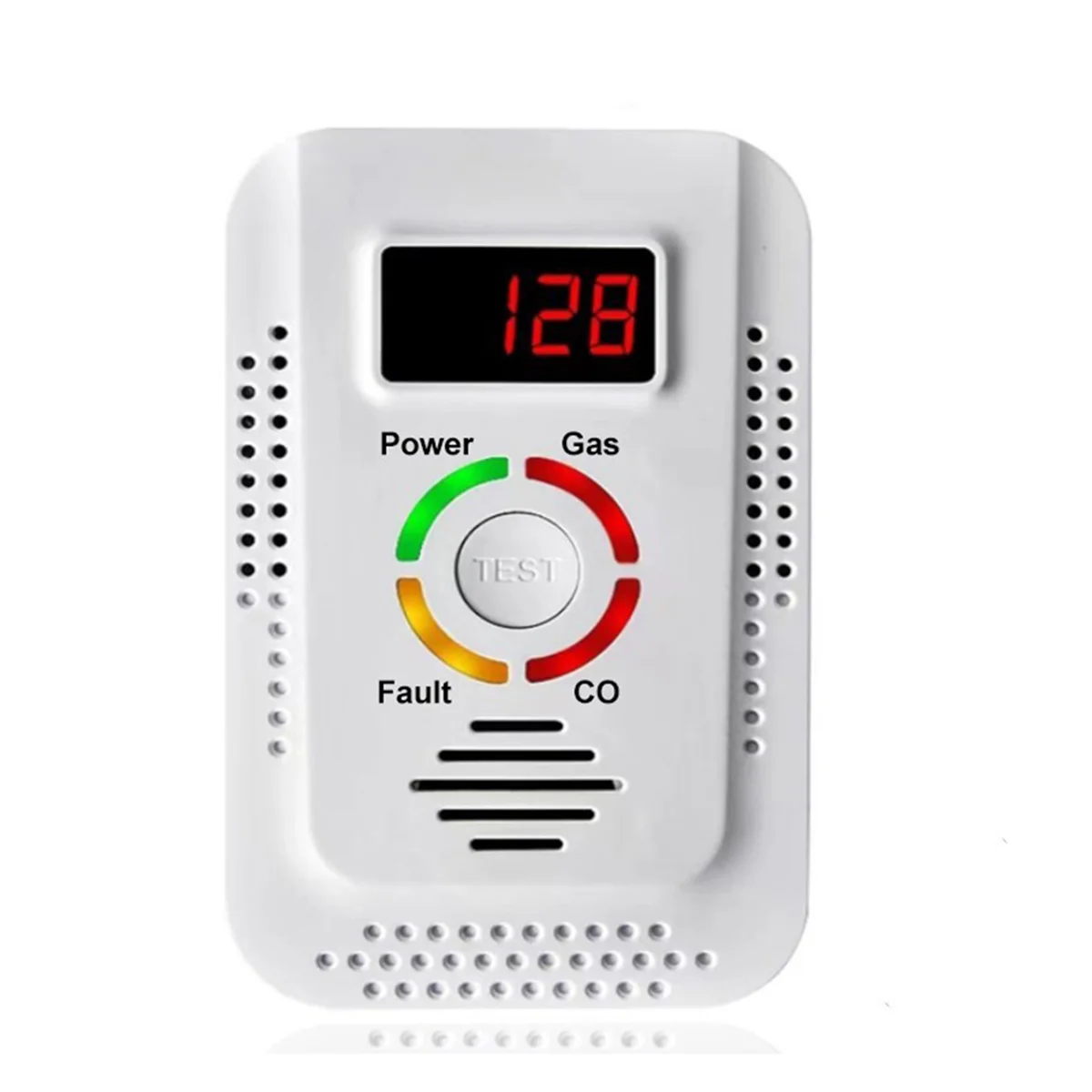 

Natural Gas Detector and Carbon Monoxide CO Detector,Combustible Gas Detector Monitor for Co, Methane in Kitchen-EU Plug