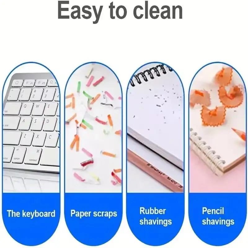 Cross border desktop mini charging cleaning machine, rubber chip keyboard cleaner, portable vacuum cleaner