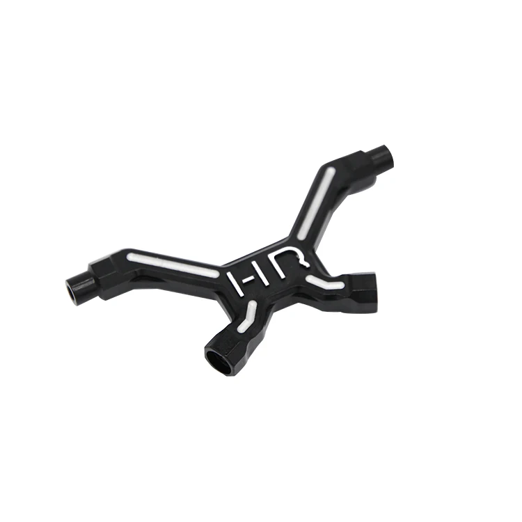 Supporto per torre ammortizzatore in alluminio HR per Losi 1:10 Rock Rey Baja Rey 4WD