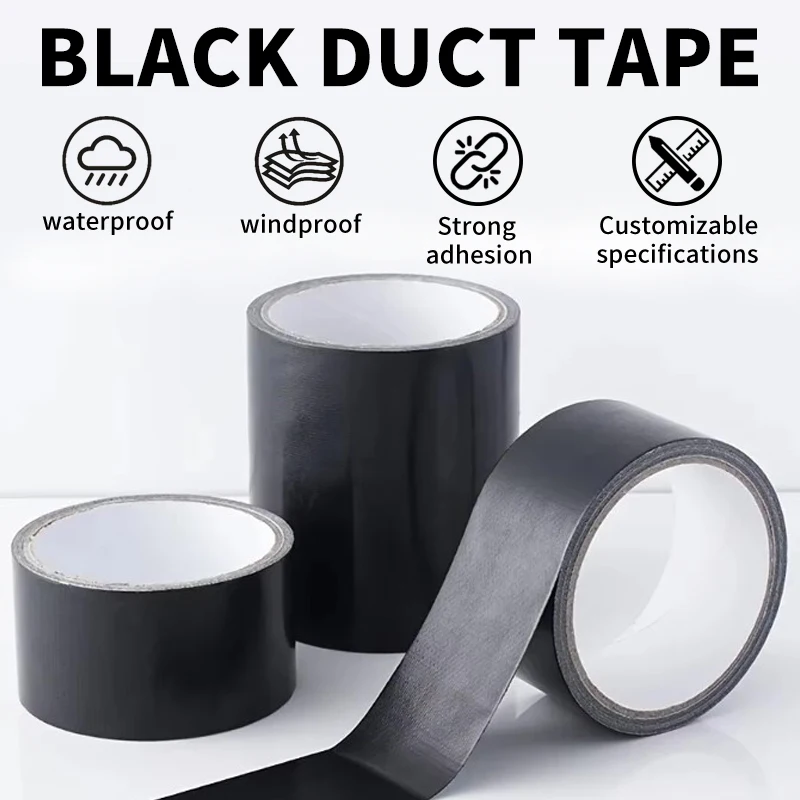 

Super Single-side Strong Duct Tape Solid Color Waterproof Decoration Tile Protection Mulch Fixed Carpet Special No Trace Tape