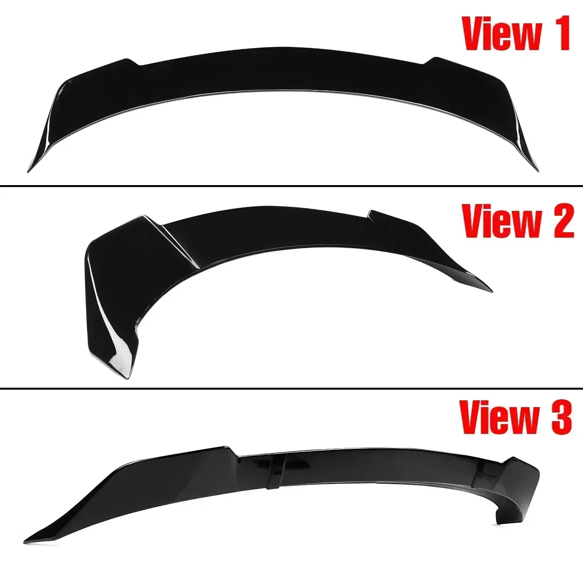 Car Rear Spoiler Wing Lip Extension For Honda Civic 11th 4 Door Sedan 2022 Up Rear Trunk Spoiler Lip Boot Wing Lip Body Kit