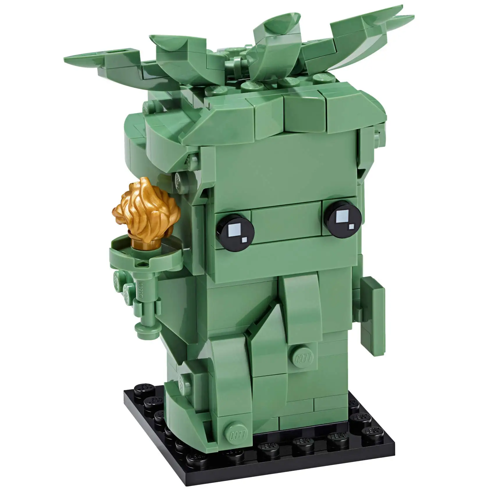 Lego BrickHeadz Lady Liberty Gold-Colored Torch Element, faz um