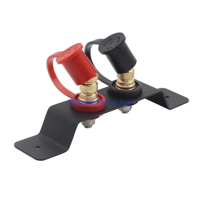 relocalisation des bornes batterie A70F avec support, couvercle étanche pour tondeuse à gazon