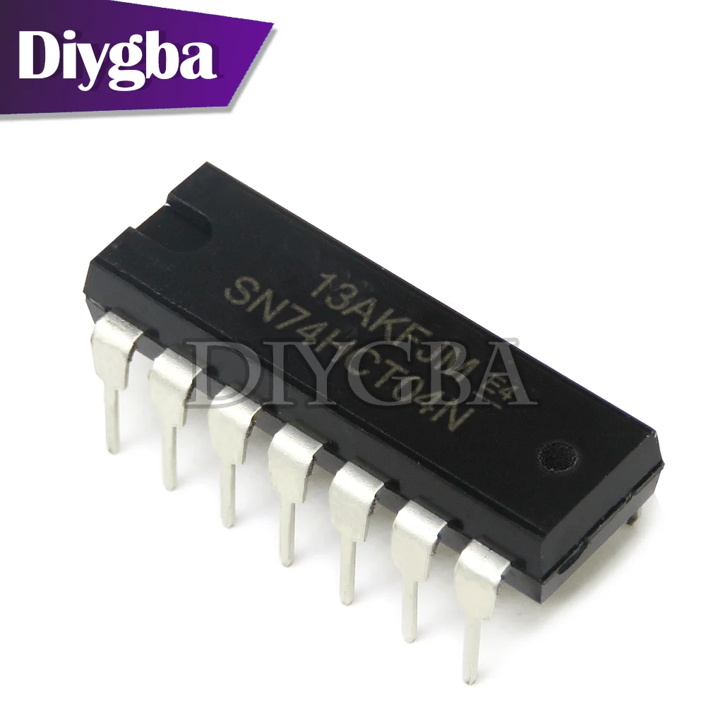 10PCS SN74HCT04N DIP-14 DIP 74HCT04N SN74HCT00N SN74HCT02N SN74HCT08N SN74HCT14N SN74HCT74N SN74HCT138N 74HCT08 74HCT14 DIYGBA