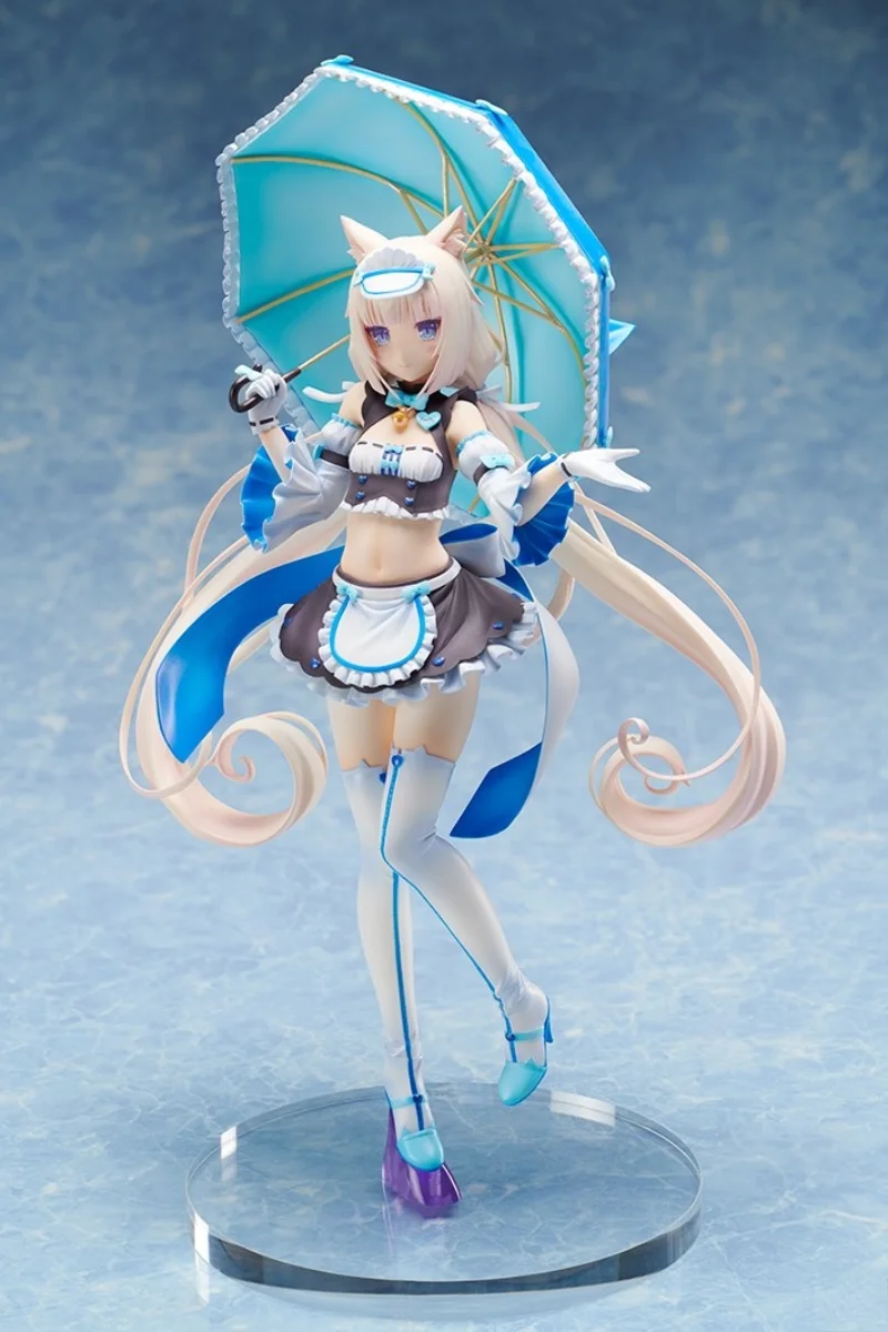 MIMEYOI Original:NEKOPARA Chocolate Vanilla 1/7 Racing girl PVC Action Figure Anime Figure Model Toys Collection Doll Gift