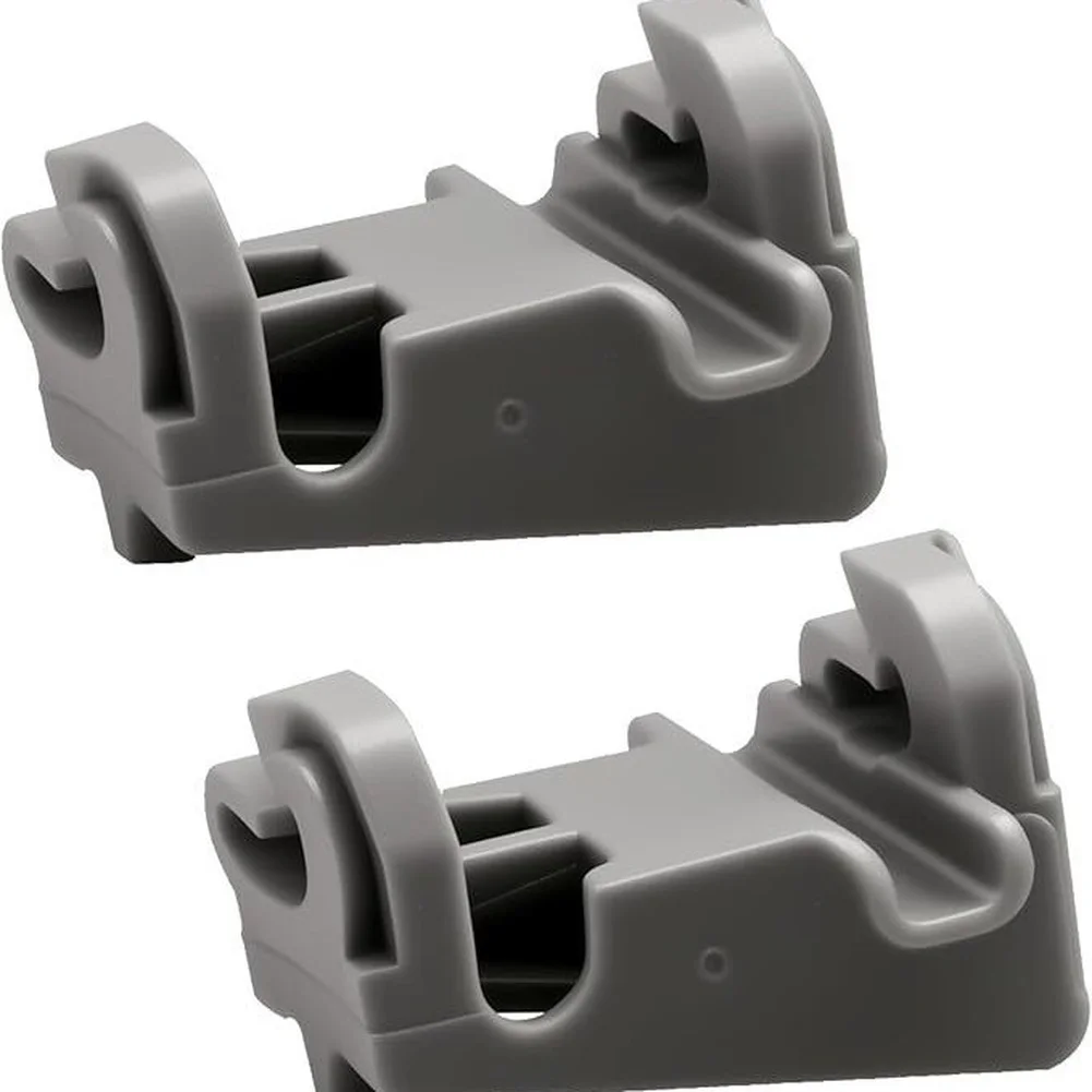 Dishwasher Clip Lower Rack Holder Dishwasher Rack Repair Gray Dishwasher Rack Clips ABS Plastic Secure Fit Design