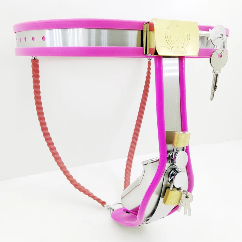 Metal Penis Lock Sleeve Male Chastity Belt Pants Cbt Bondage Stainless Steel Chastity Device Cock Cage Sex Toys For Men BDSM
