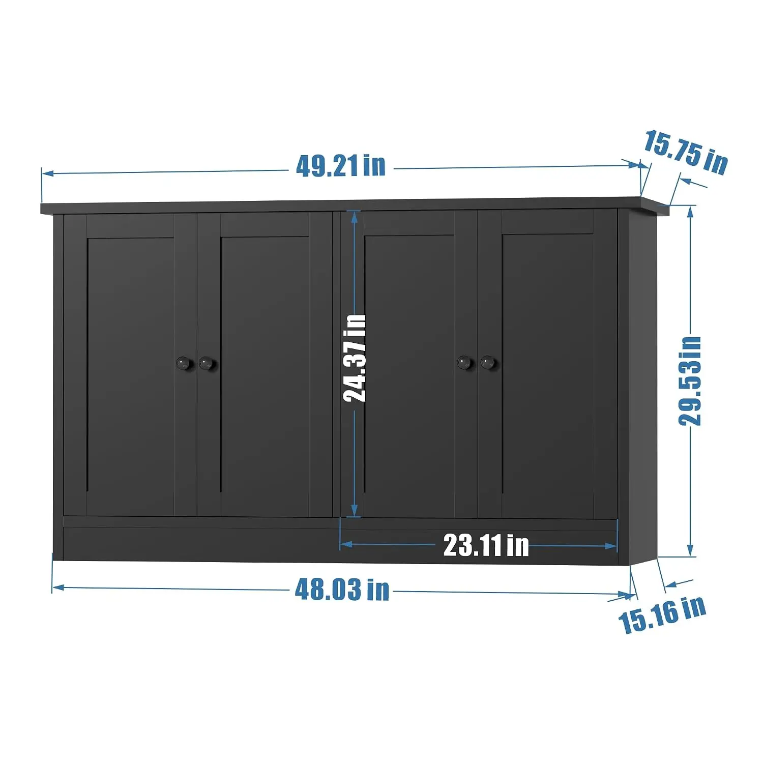 Buffet Cabinet With Storage, 49