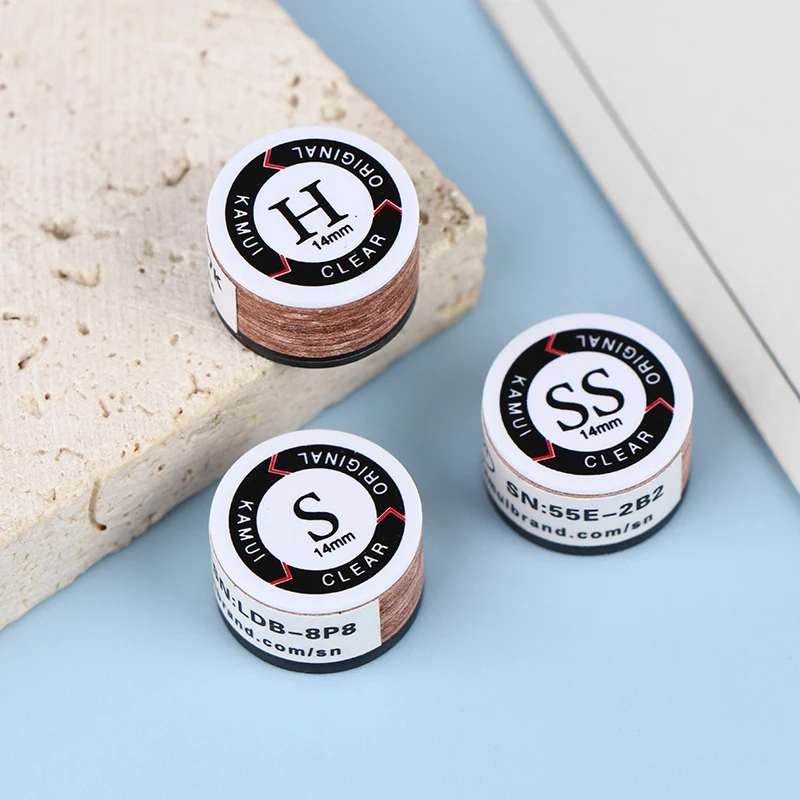 1 шт., наконечник для бильярдного кия, 14 мм, SS/S/M/H, наконечник для снукера, наконечники для бильярдного кия, наконечники для бильярдного кия, аксессуары для снукера и бильярда