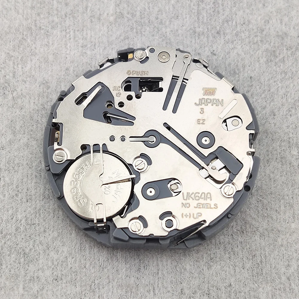 Movimiento VK64, cronógrafo con fecha de cuarzo, movimiento Original japonés VK64/VK64A, blanco a las 6 en punto, fecha compatible con reloj VK Series VK64
