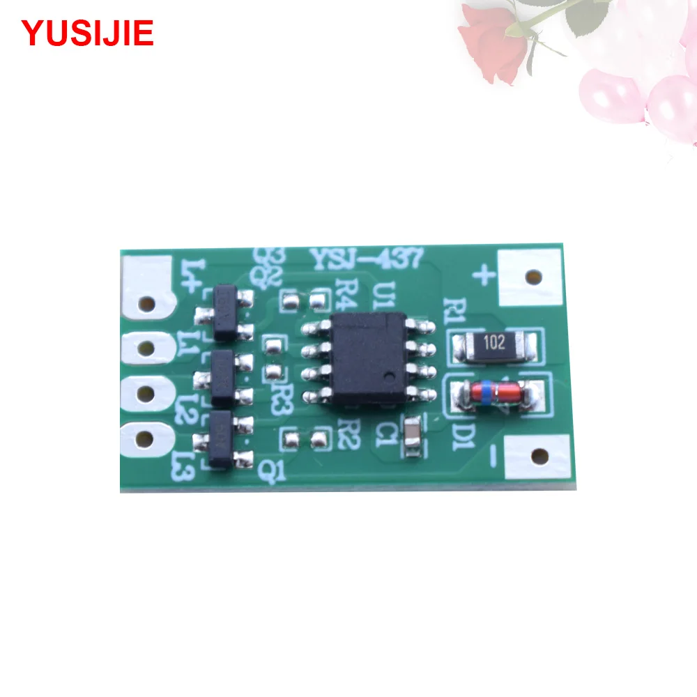 YUSIJIE-437  3V6V12V gradually on and off breathing light LED light 3-way light driver IC indicator model hand-made diy