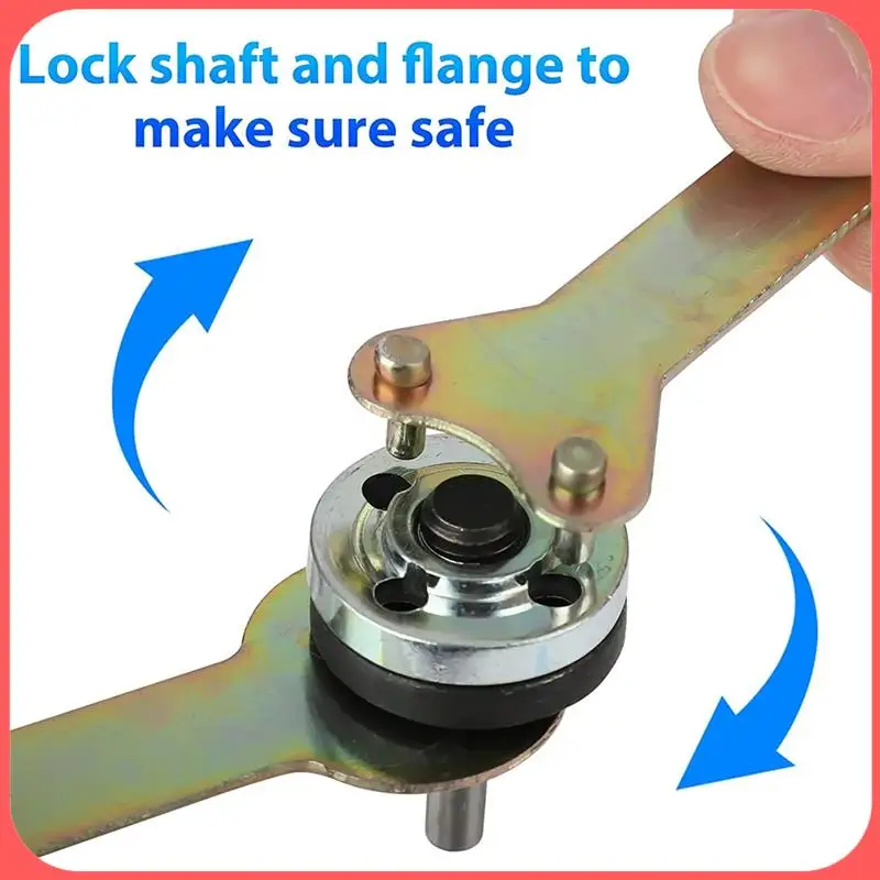 

Адаптер для угловой шлифовальной машины AA899, адаптер оправки 6 мм/10 мм с набором деталей фланцевых гаек и 2 гаечными ключами