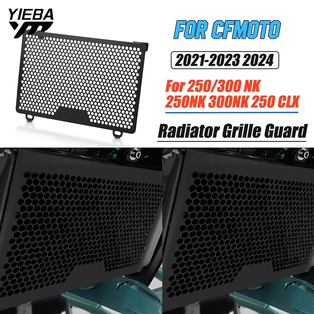 

Motocycle Radiator Grille Cover Water Tank Guard Protection For CFMOTO 250/300 NK 250NK 300NK 250 CLX 2021 2022 2023 2024