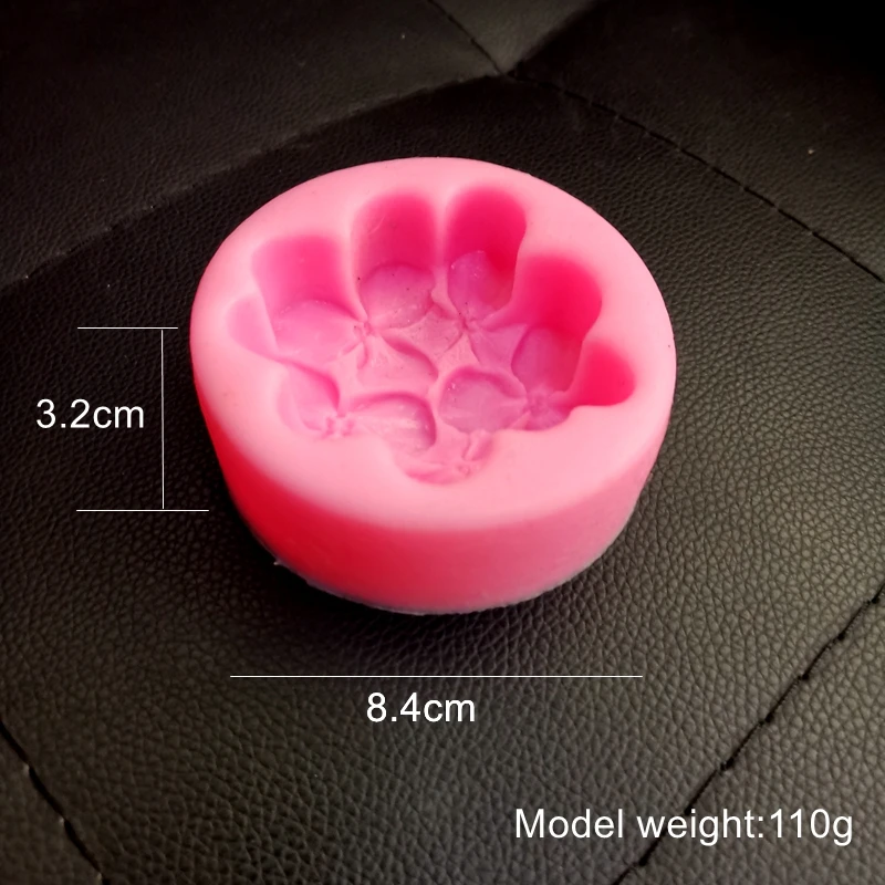 1PCS ReadStar 1CA110RD111  1 Cavity Flower Moon Cake Mold Soap Mold 3D Silicone Baking Soap Mold Cake Mould DIY Soap Mold