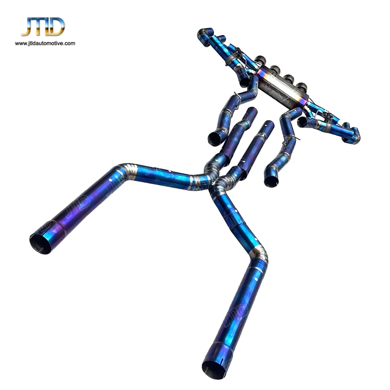 Factory High Quality Titanium Valvetronic Exhaust System Catback For BMW X6M F96 X5M F95 S63 Engine 2019+