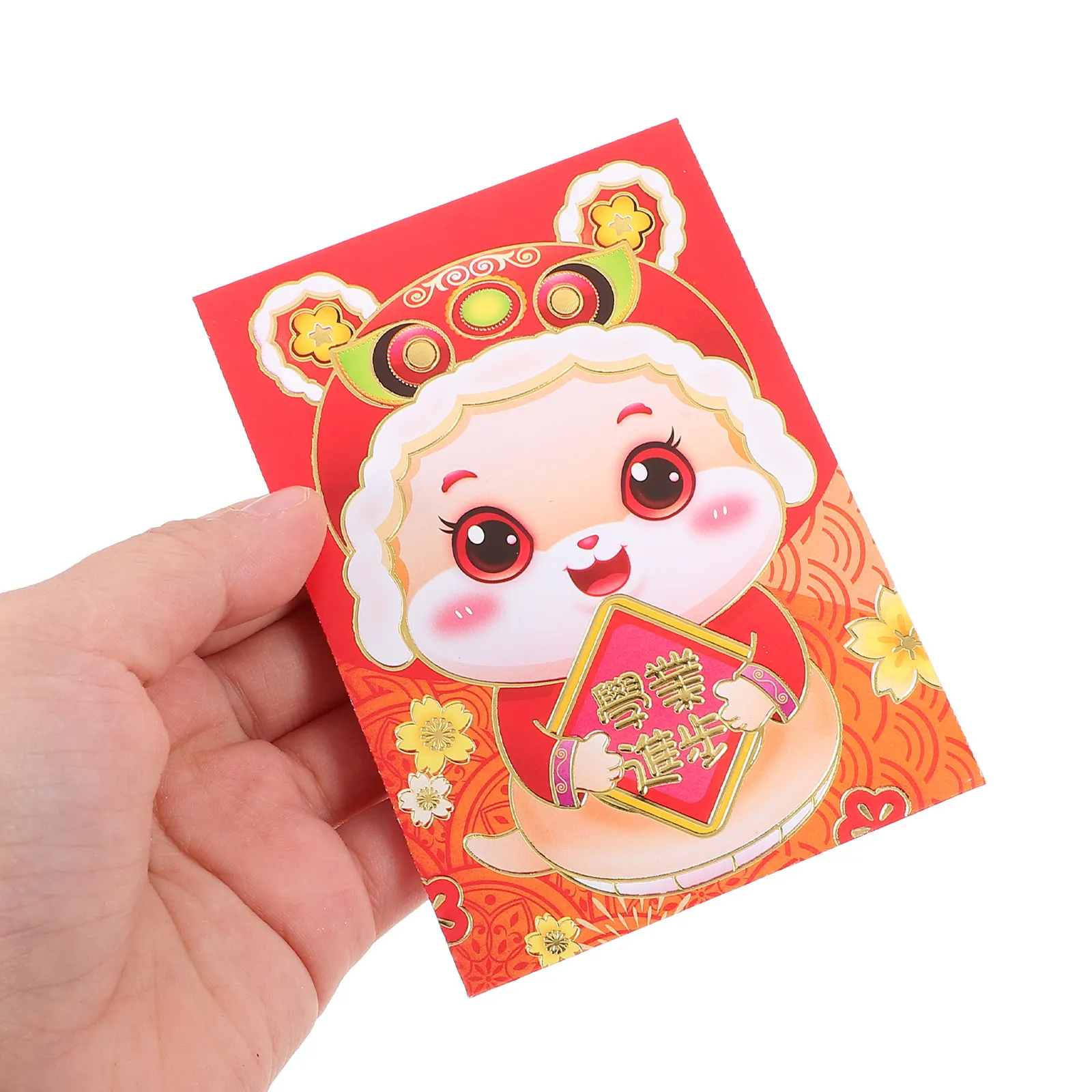 

60 шт. красных конвертов для Лунного Нового года 2025 года (Год Змеи), китайские хунбао, праздничные конверты для денег на свадьбу, день рождения, торжество