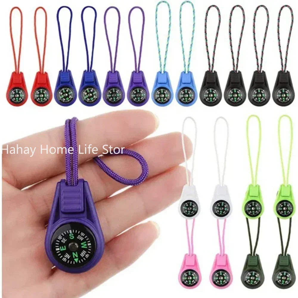 Mini Tactical Compass Outdoor Survival Tools Camping Hiking Travel Pocket Navigator Hunting Climbing Equipment Compass Keychain