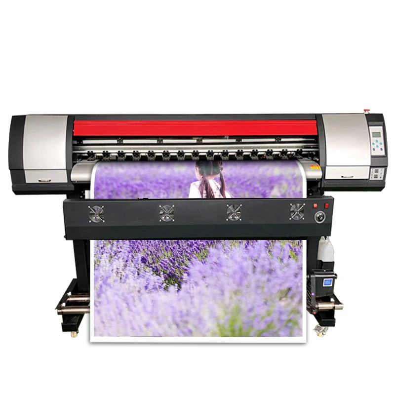 Hybrid Roll To Roll Uv Printer 1.6M I3200 Xp600 Head Pvc Light Box Poster Flex Banner Sticker Wall Paper Uv Roll Printer Machine