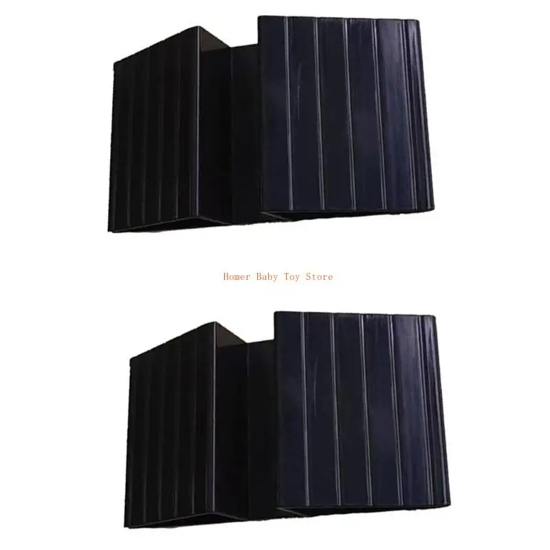 J0PF 2Pcs Pet Gate Fence Support Feet Triangular Isolation Fence Reinforcement Accessories Freestanding Dog Gate Fence Panel