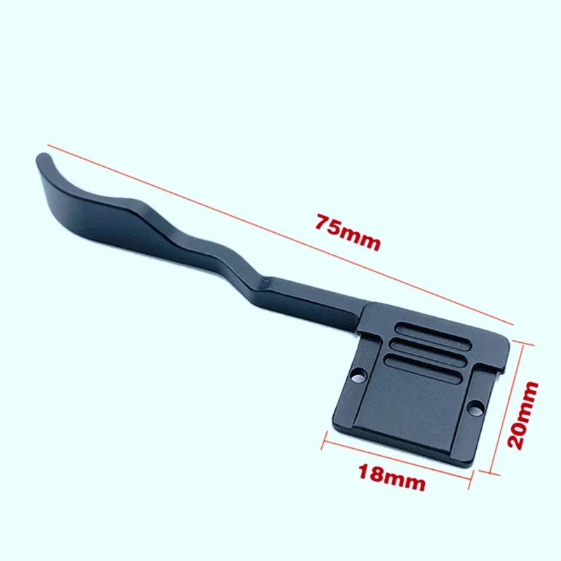 Impugnatura per pollice verso l'alto con slitta calda in lega di alluminio AS95 per impugnatura per slitta calda per fotocamera A7C2