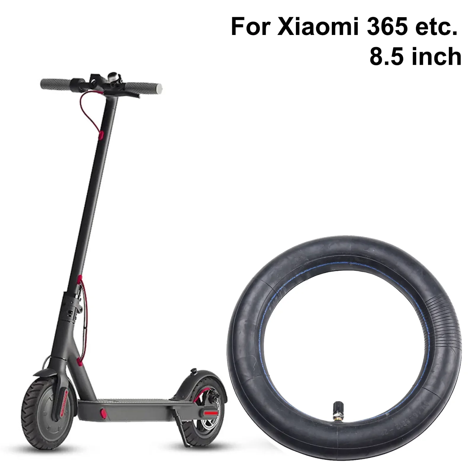 Tyre Inner Tube 8 1/2x2 8.5 Inch Rubber Scooter 120g 14cm About 20*4cm Black For M365/365pro/1s Lite High Quality