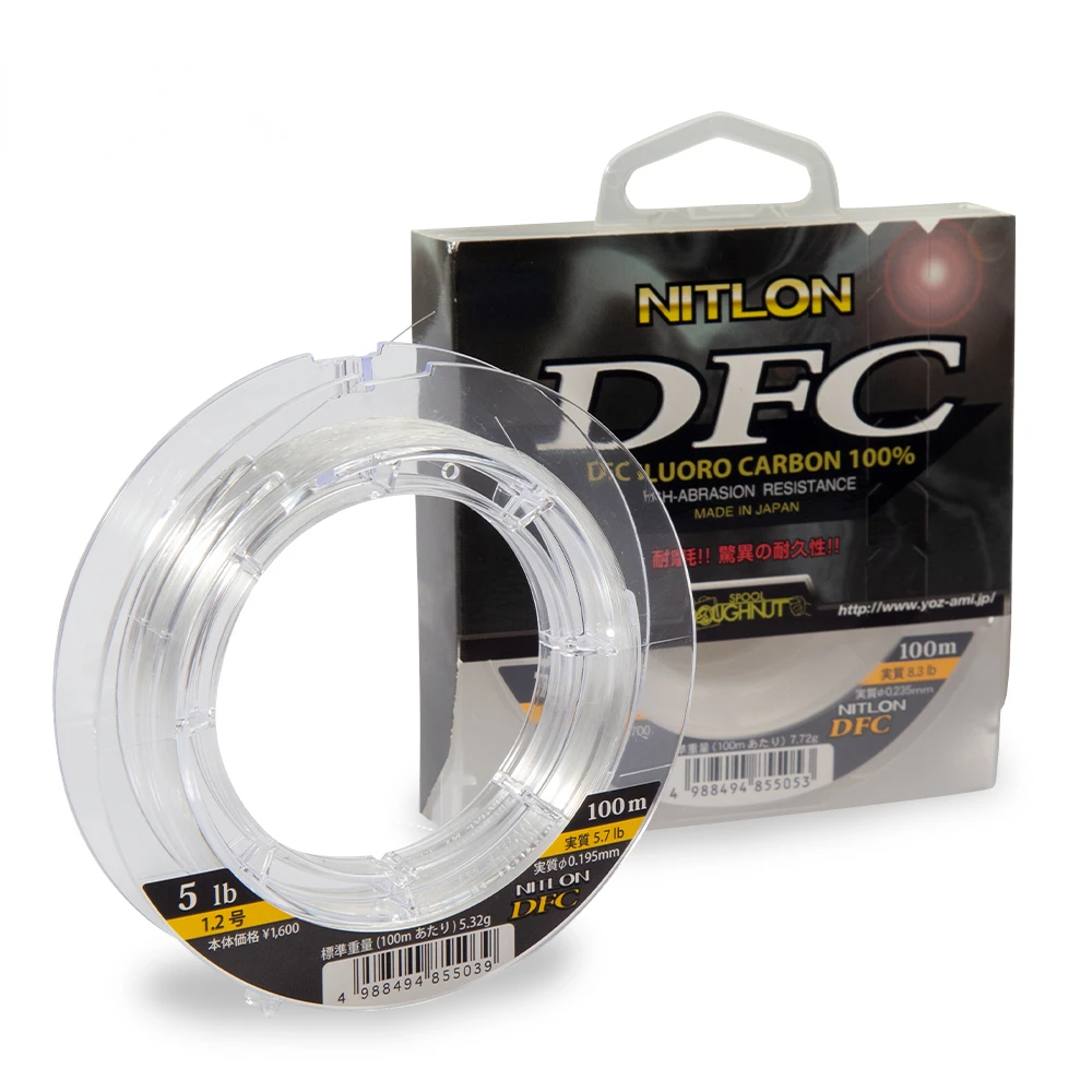 

New JAPAN DFC Carbon Line Professiona Saltwater Fishing Line Ship Fishing Monofilament Fluorocarbon Line Carp Bass Fishing Reel