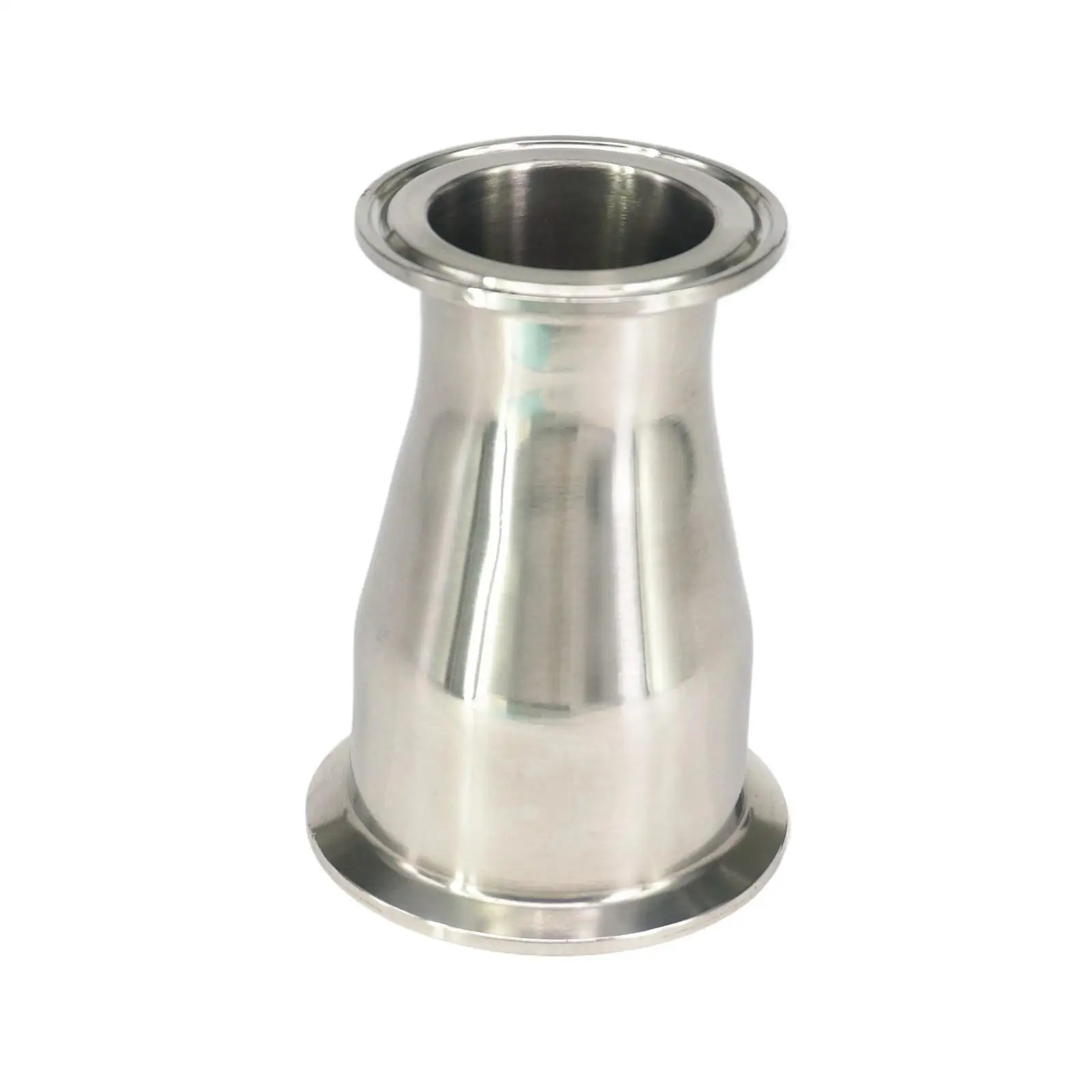 

Fit Tube O.D Reduce 51mm-32mm Tri Clamp 2"-1.5" 304 Stainless Steel Sanitary Ferrule Concentric Pipe Fitting Reducer