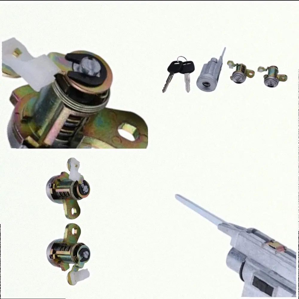 Ignition Lock Cylinder Assembly 69057-60030 69051-60050 For For Toyota Land For Cruiser FJ80 FZJ80 HZJ80 HDJ80 1991-1998 Front C
