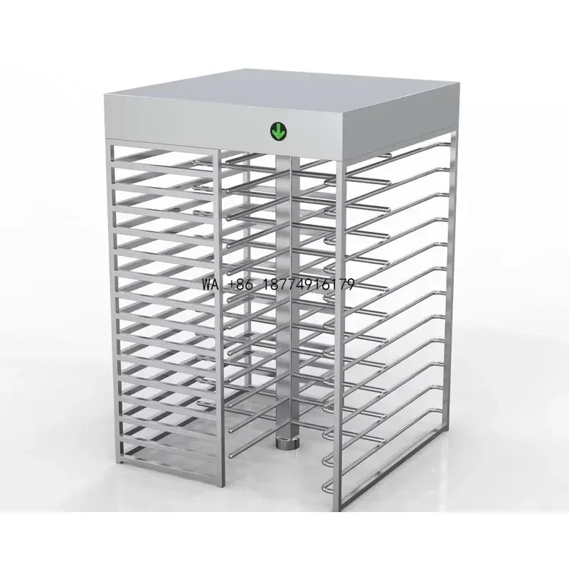 wmwmnu Pedestrian Turnstile Access Control Single Passage Full Height Turnstile Gate Wholesale With Remote Control For Office