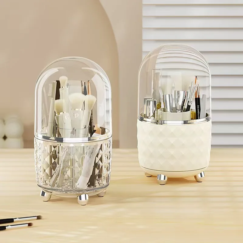 

Makeup Dable Desktop Cosmetics Storage Dox Dustproof Large Capacity Makeup Container Jewelry Lipstick Box