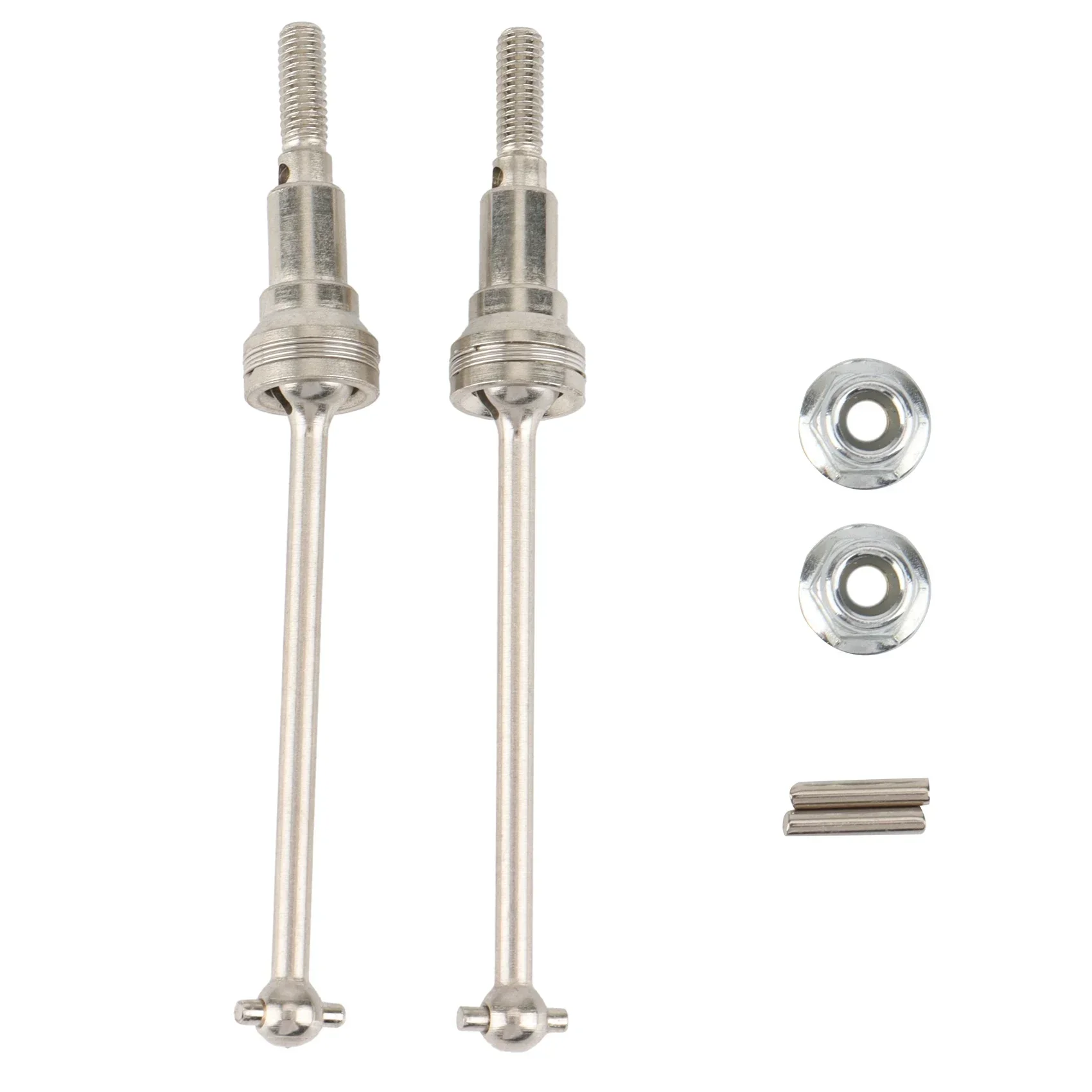 Metal Front And Rear Drive Shaft Upgrade Kit for HAIBOXING HBX 16889/16890 And SG1601/SG1602 1/16 Scale RC Car Enhanced Durabili