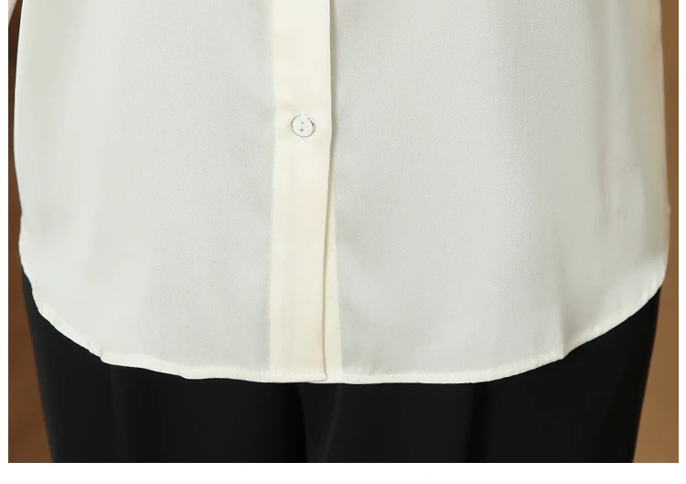 ZAROY Women Satin Shirts Casual Woman Clothing Long Sleeve Lapel Slim Office Lady Blouses Fashion Streetwear חולצה מכופתרת נשים