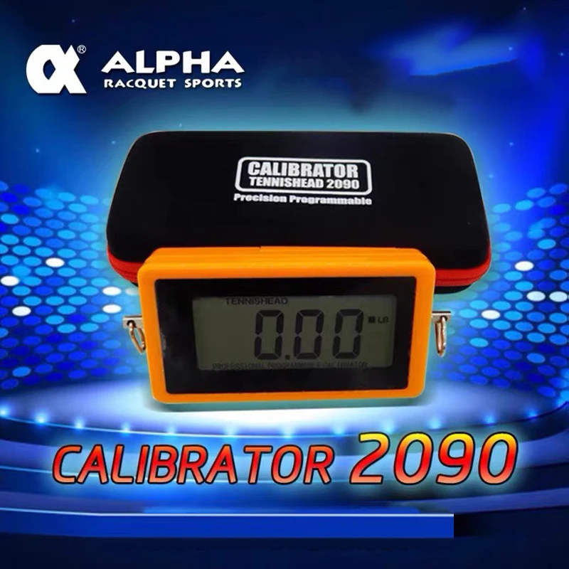 

Alpha Badminton WISE 2090 Calibrator Tennishead Professional Match Tension Met 1-90Pounds Tennis Accessories Machine Tools