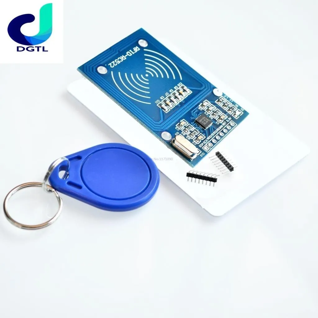 

RFID module RC522 Kits S50 13.56 Mhz 6cm With Tags SPI Write & Read for arduino For uno 2560