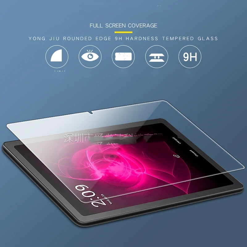 Untuk Revvl Tab 5G tablet pelindung layar kaca antigores pelindung tangguh Film