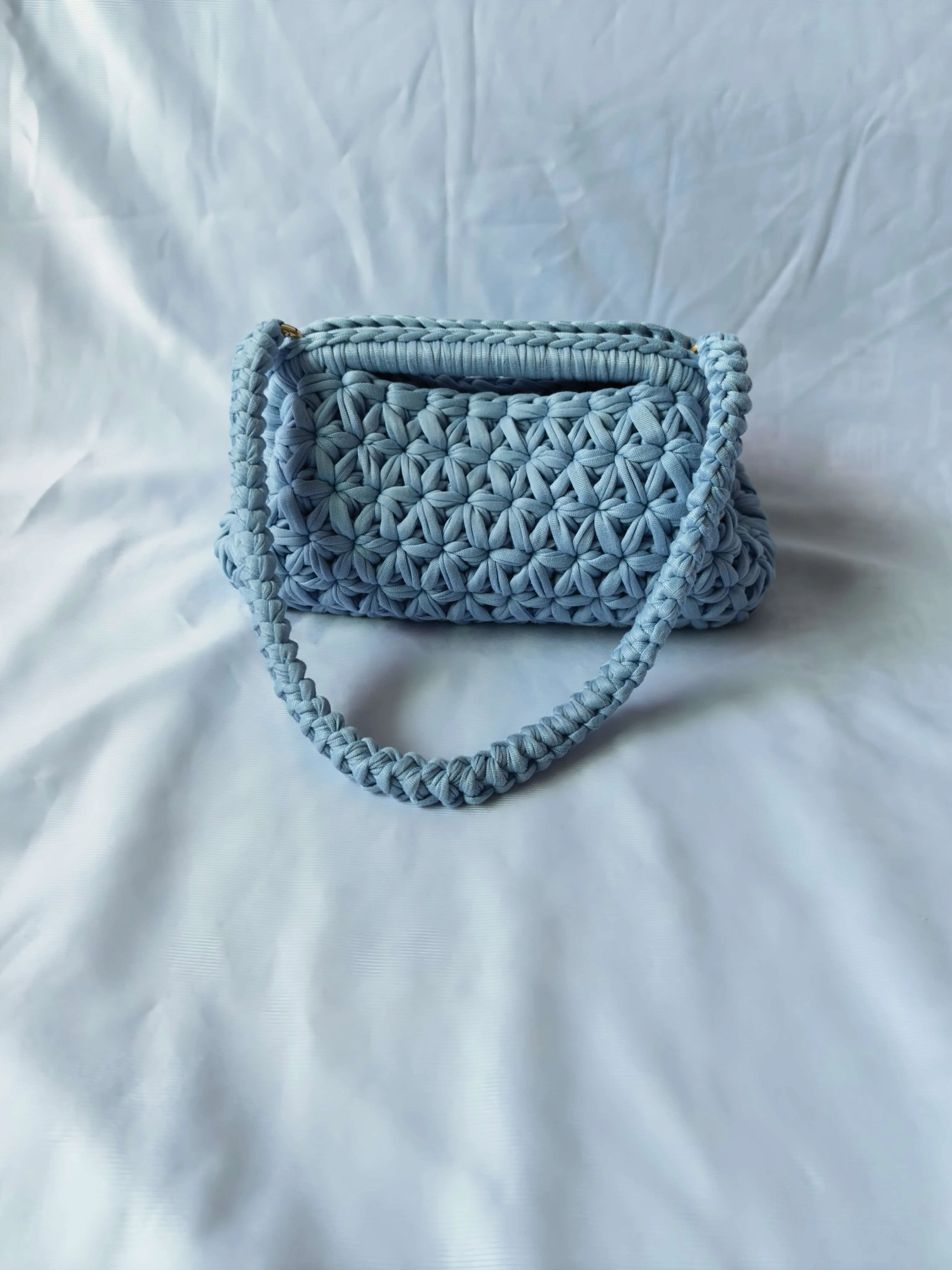 Handgehäkelte Fransen-Umhängetasche für Damen, modische Achseltasche – Detail 13