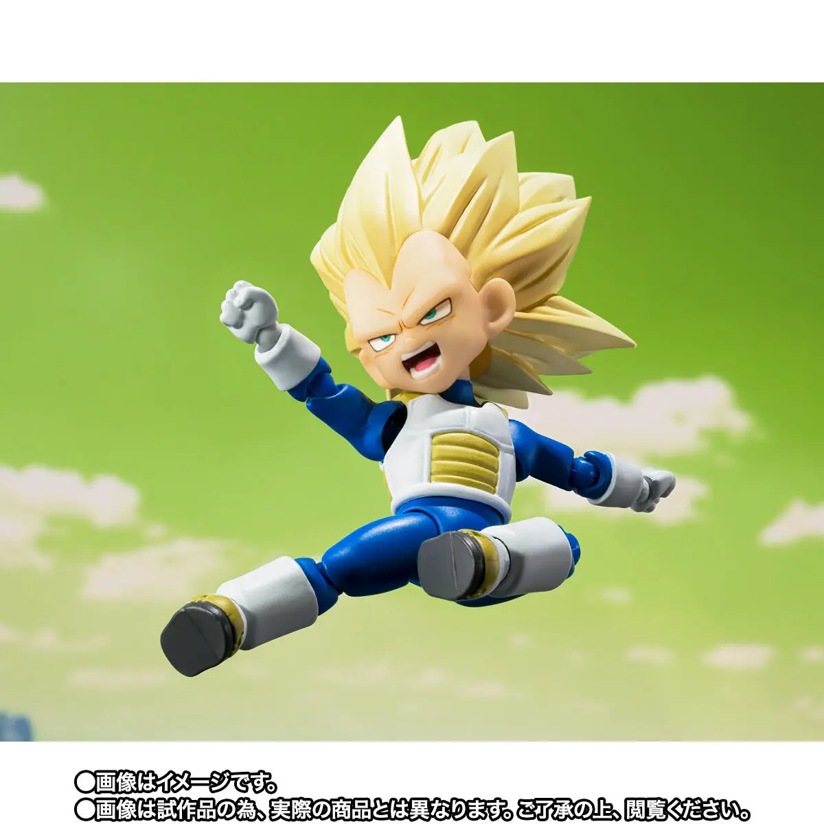 Bandai Sh Figuarts Shf Dragon Ball Daima SSJ3 végéta, figurines d'action originales, modèle animé, Collection de jouets