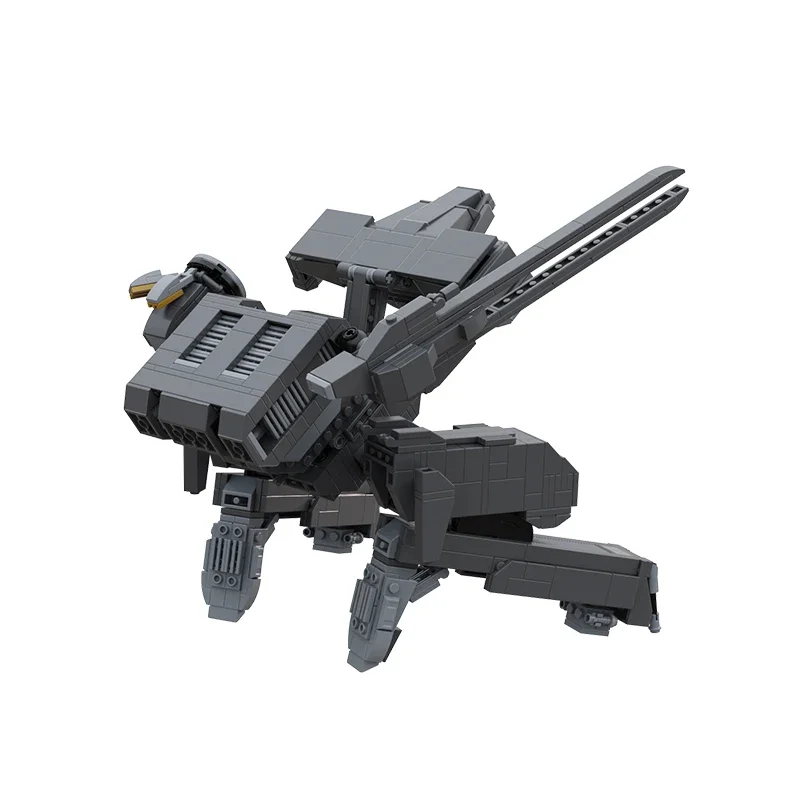 Juego de bloques de construcción de Robot Rex sólido con engranaje de Metal para niños, modelo de ladrillo Mecha de batalla de alta tecnología, juguetes para niños, regalo de cumpleaños, 755 piezas