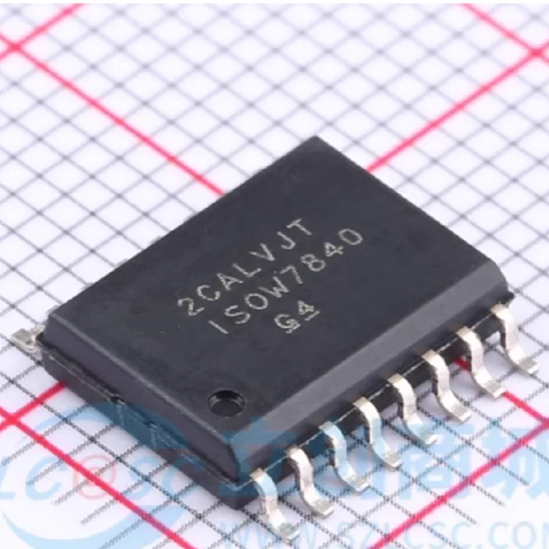

ISOW7840DWER General Purpose Digital Isolator 5000Vrms 4 Channel 100Mbps 100kV/µs CMTI 16-SOIC (0.295", 7.50mm Width)