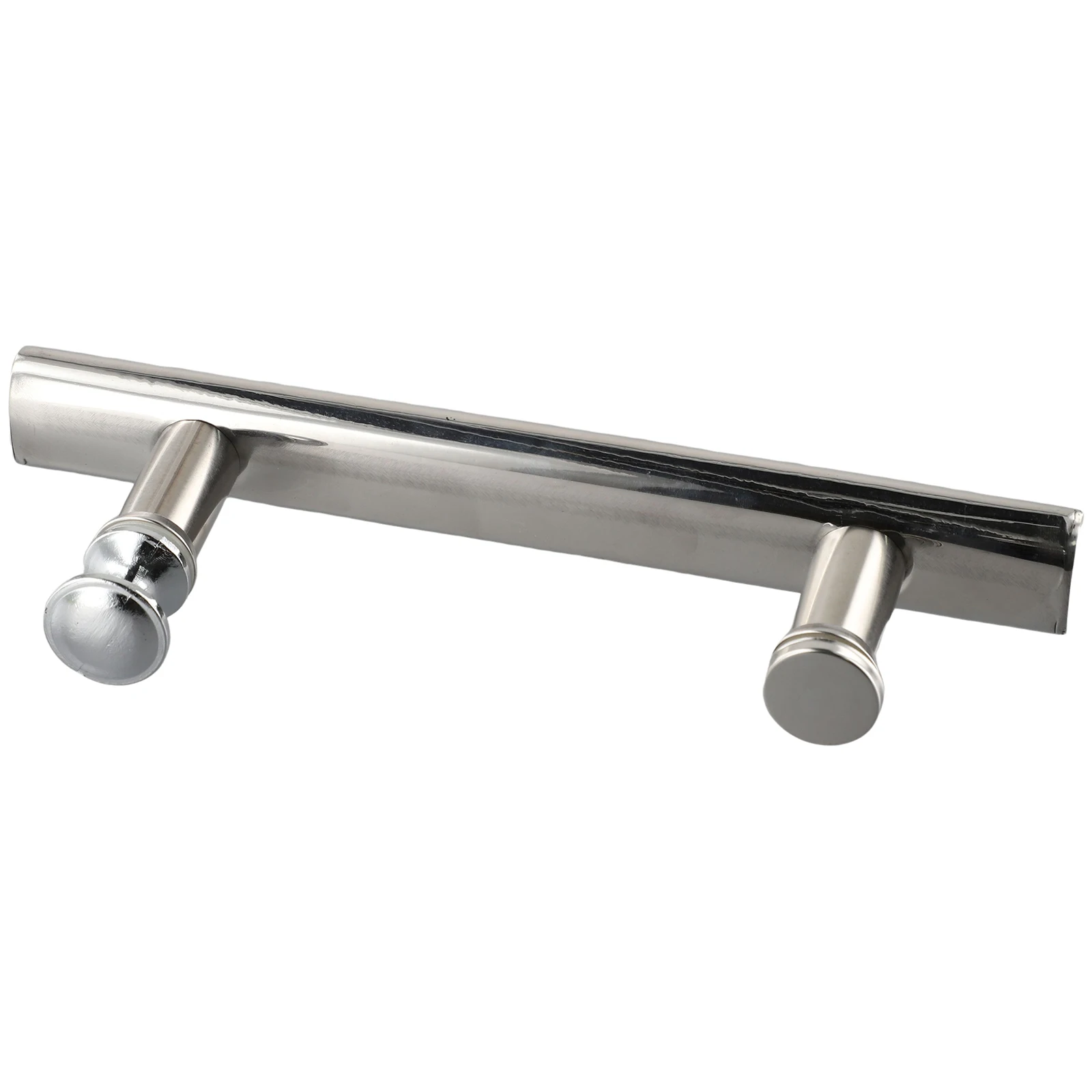 

Home Renovation Shower Door Handle Garden Home 225*30mm Chrome Effect Silver Stainless Steel Stylish Practical