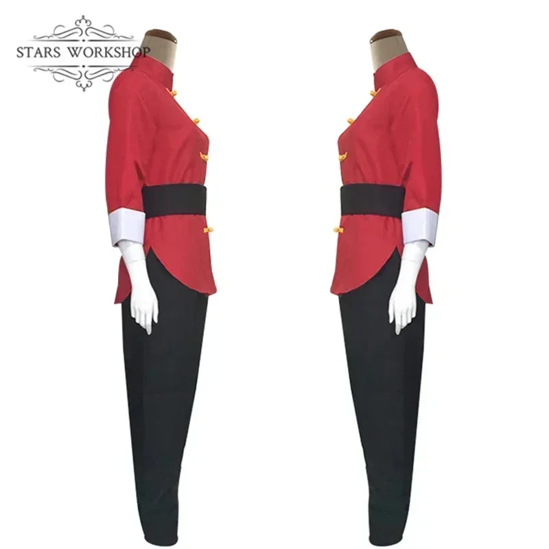 Anime Ranma 1/2 Tendou Akane Costume Cosplay Uomo Donna Uniforme in stile cinese per il vestito da festa di carnevale di Halloween su misura