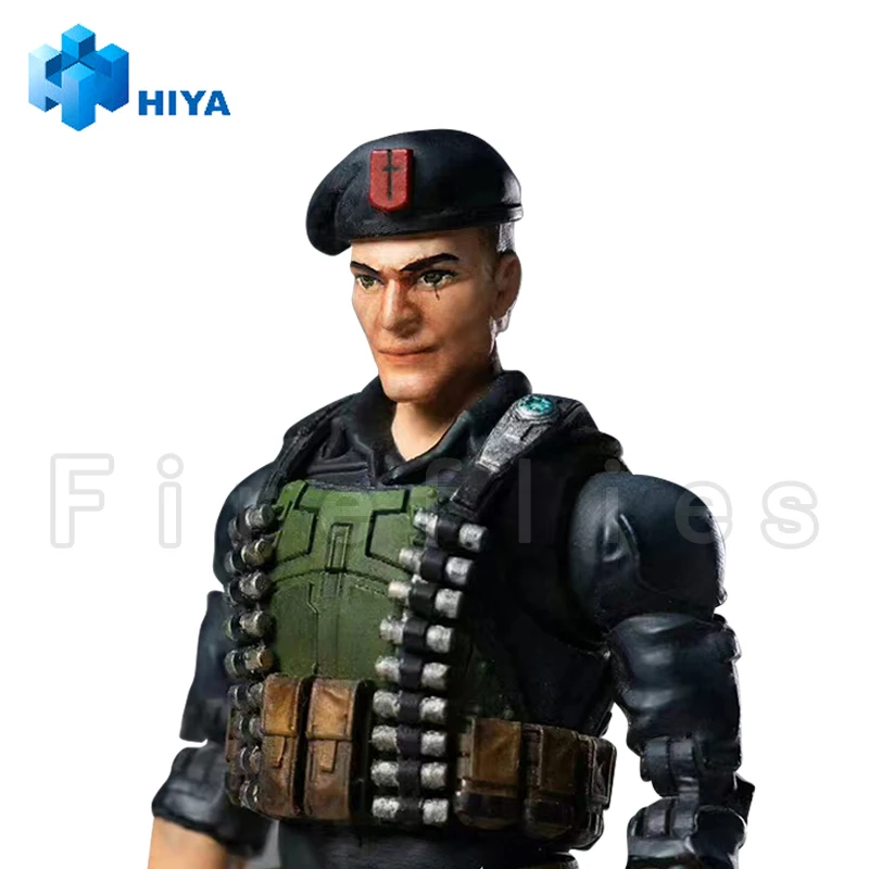 1/18 HIYA 3,75 cala figurka wykwintna seria Mini G.I.JOE Flint Model postaci z anime zabawka