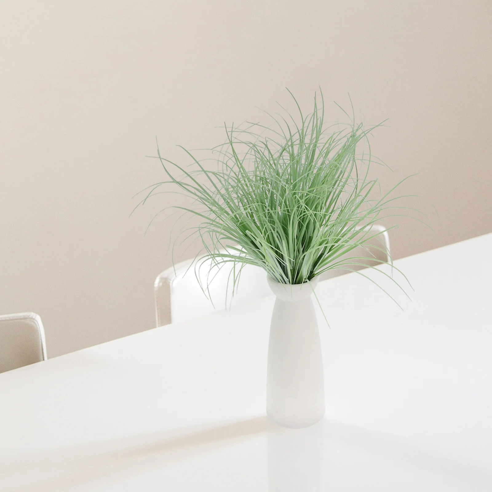 

12pcs Artificial Cattail Stems 30Cm Tall Fake Grass Light Green Realistic Plant Decor For Home Office Outdoor Patio Wedding