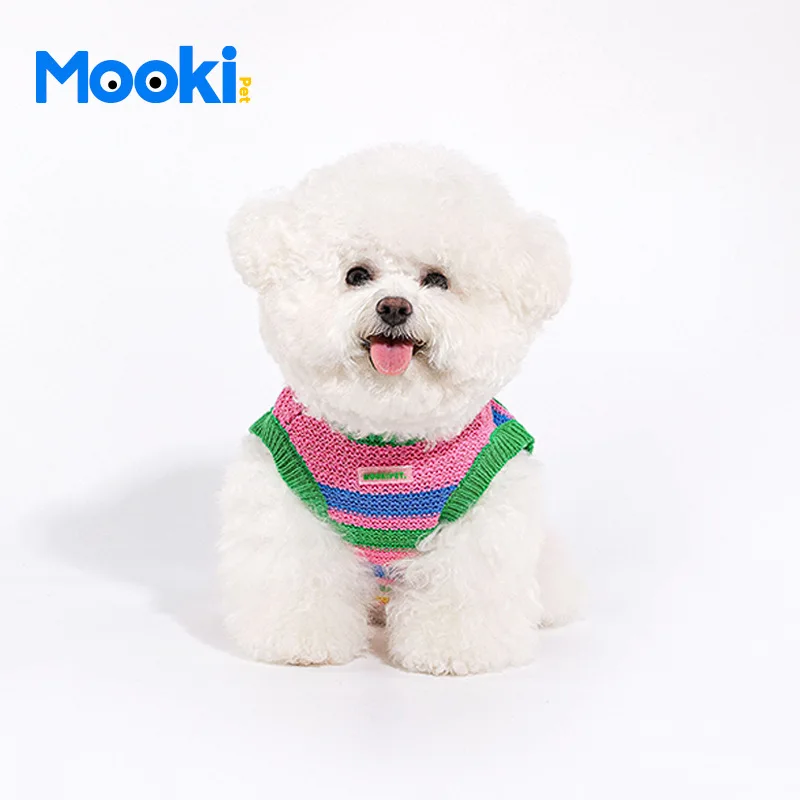 Mookipet neon sweetheart vest 2024 summer clothing Pet Cat dog Clothes for Puppy Small medium dog chihuahua french bulldog