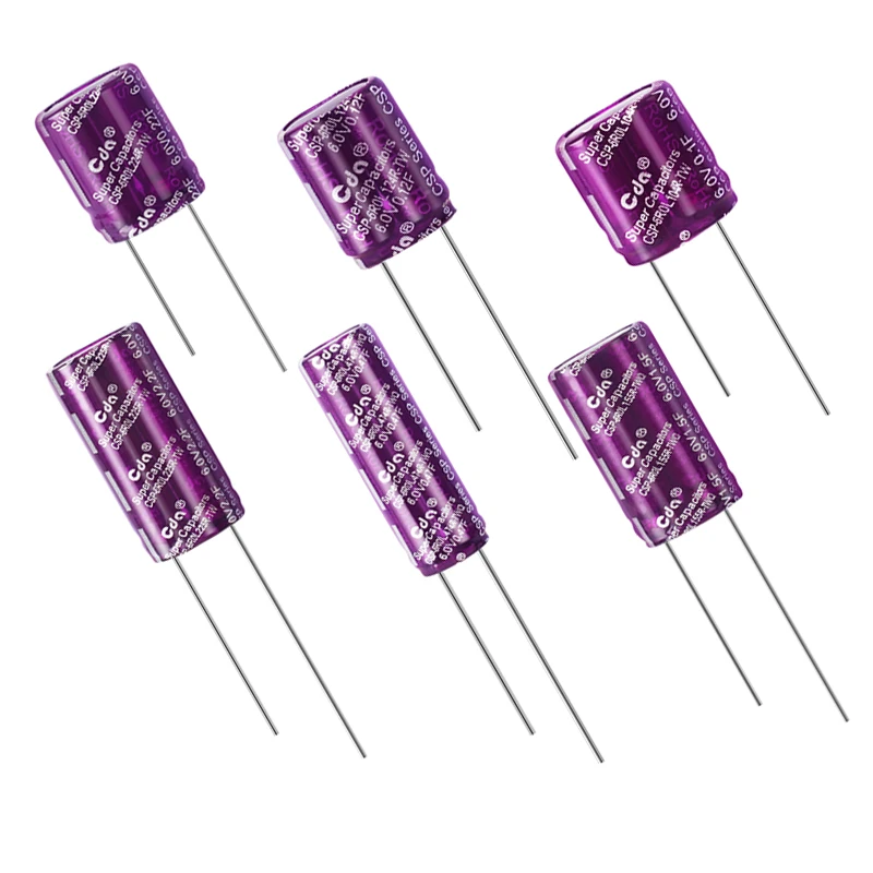 Supercondensadores CSP, CDA, 6V, 0.22F, CSP-5R5L224R-TWX, herrah