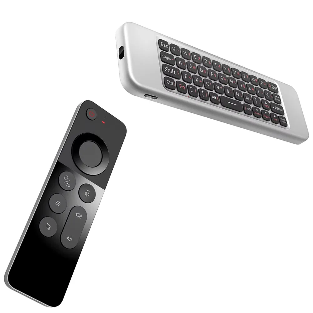 for Windows W3 2.4G Wireless Voice Air Mouse Remote Controller Mini Keyboard for Android TV BOX for Mac OS for Linux Gyroscope