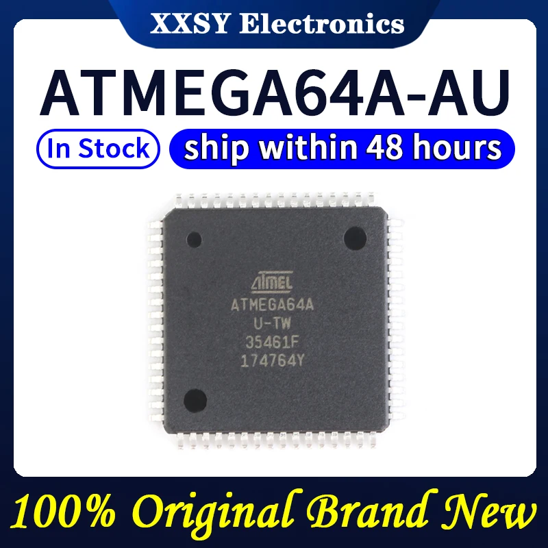 ATMEGA8A-AU ATMEGA16A-AU ATMEGA32A-AU ATMEGA64A-AU ATMEGA128A-AU ATMEGA16L-8AU ATMEGA8L-8AU ATMEGA32L-8AU ATMEGA64L-8AU Em estoque