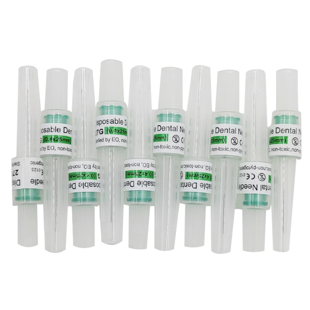 

10pcs Dental consumables Disposable Dental Needles in Perforated 30G(0.3x16/21/32mm)/27G(0.4x12/25/35mm)