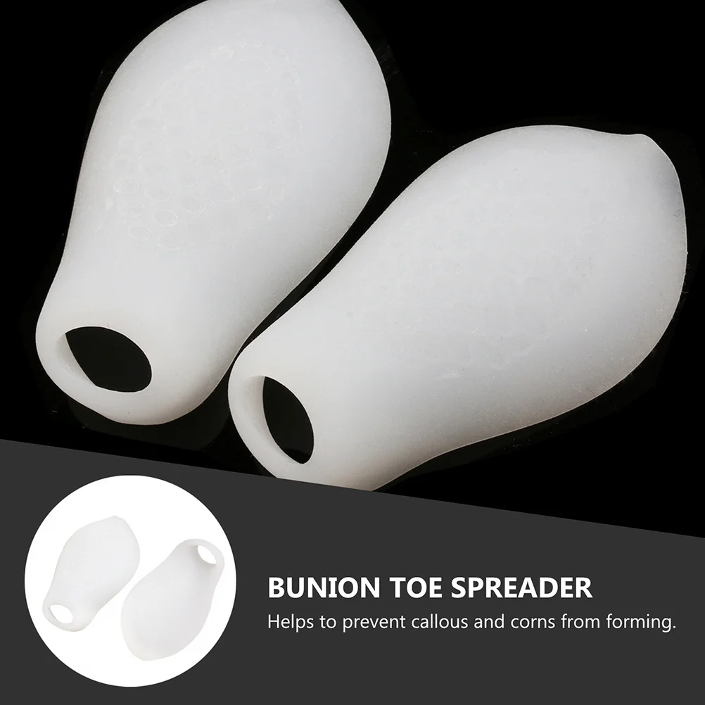 1 set Bunion Corrector Gel Separator Voor Bunion Relief Hamer Teen Uitlijning Voetverzorging Tool Teen Stijltang Strooier