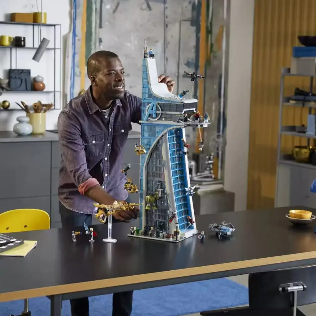 

Новый конструктор MOC Battle Tower (5201 деталь), модель 76178, игрушка, подарок на Рождество